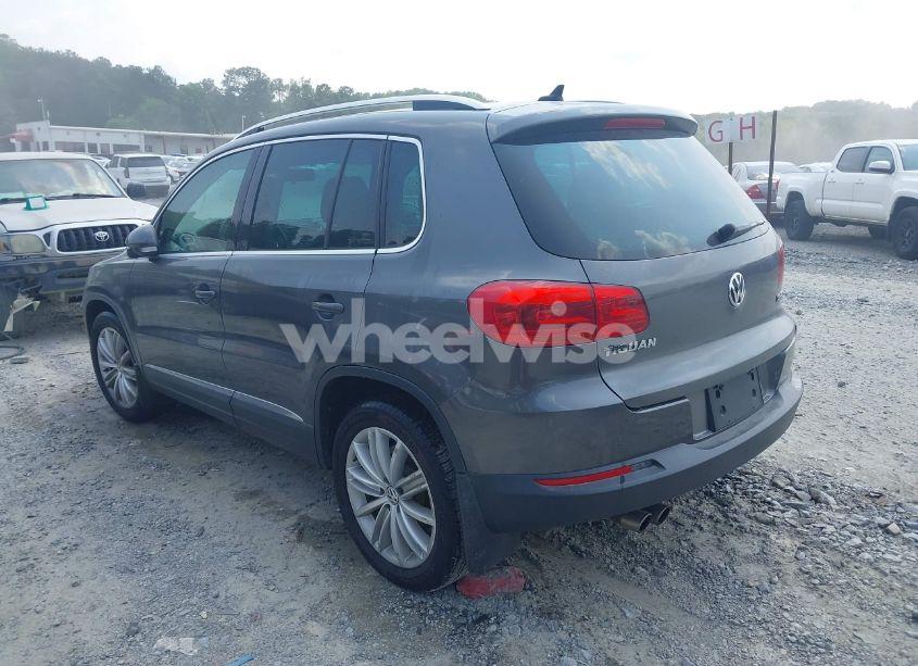 Photo 3 of 2014 Volkswagen Tiguan SEL (VIN WVGAV3AX0EW576108)