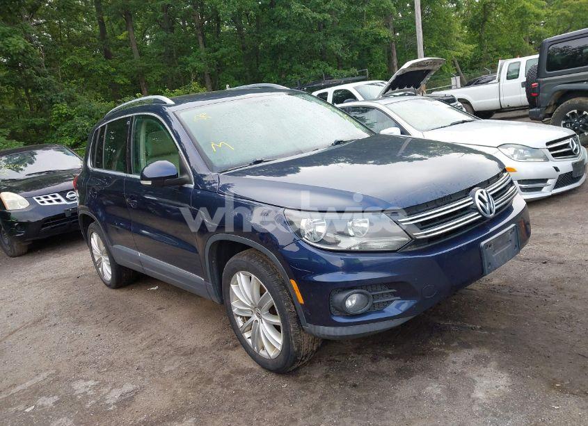 2013 Volkswagen Tiguan SE (VIN WVGAV3AX3DW561245) main photo