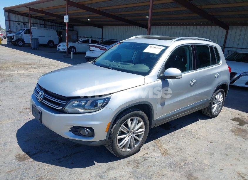 Photo 2 of 2016 Volkswagen Tiguan SE (VIN WVGAV7AXXGW537679)