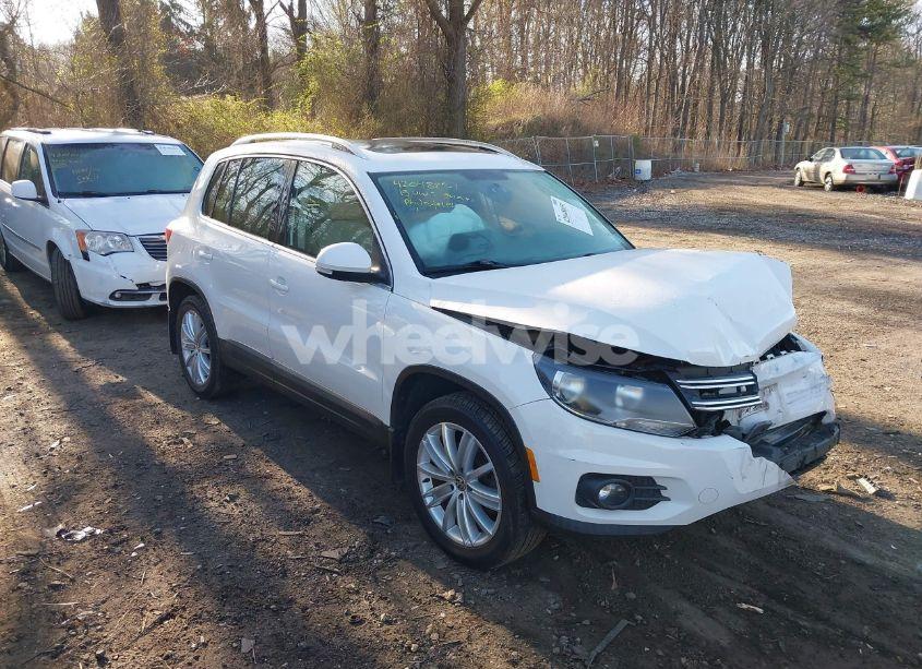 2013 Volkswagen Tiguan SE (VIN WVGBV3AX3DW058142) main photo