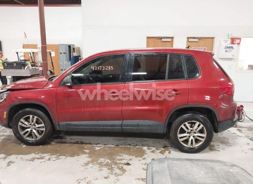 Photo 14 of 2014 Volkswagen Tiguan S (VIN WVGBV3AXXEW045826)
