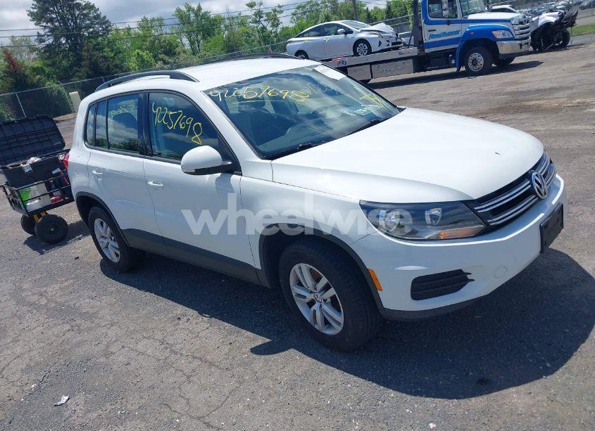 2016 Volkswagen Tiguan S (VIN WVGBV7AX0GW574602) main photo