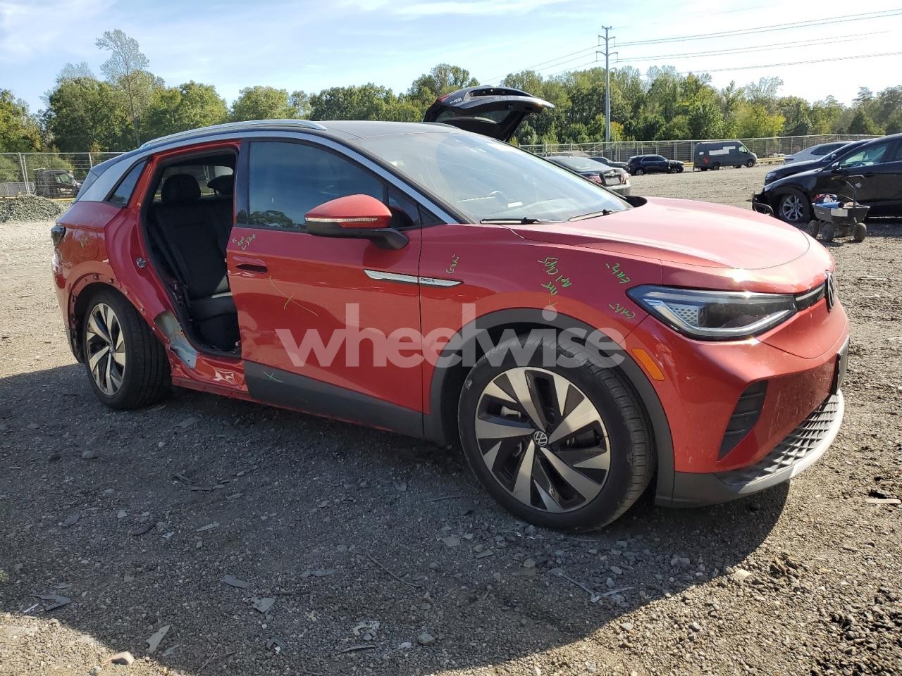 Photo 4 of 2022 VOLKSWAGEN ID.4 PRO S (VIN WVGKMPE27NP072582)