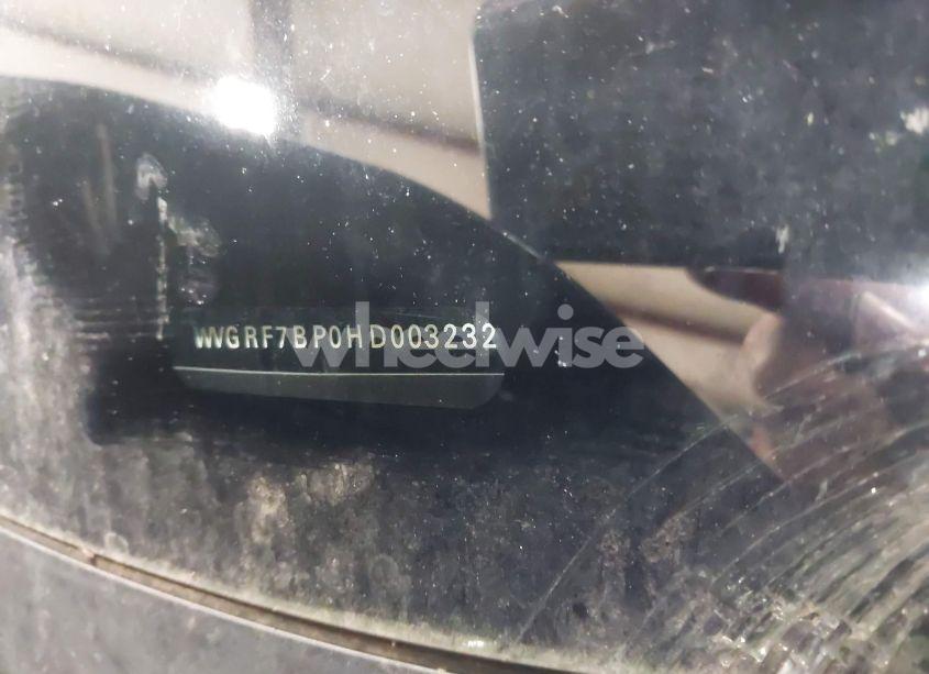 Photo 9 of 2017 Volkswagen Touareg V6 WOLFSBURG EDITION (VIN WVGRF7BP0HD003232)