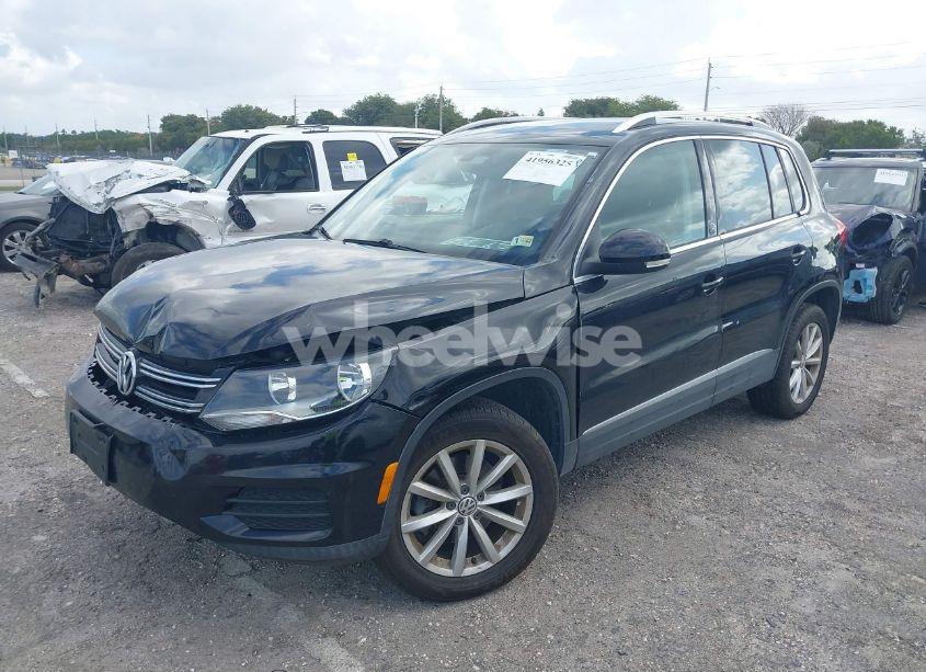 Photo 2 of 2017 Volkswagen Tiguan 2.0T WOLFSBURG EDITION (VIN WVGSV7AX7HK007957)
