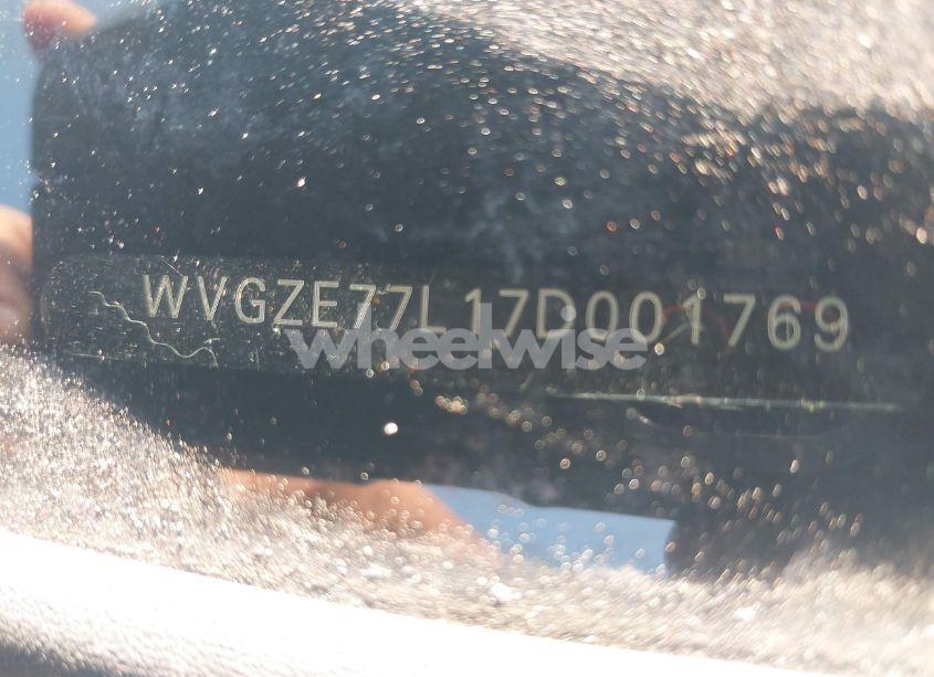 Photo 9 of 2007 Volkswagen Touareg V6 (VIN WVGZE77L17D001769)