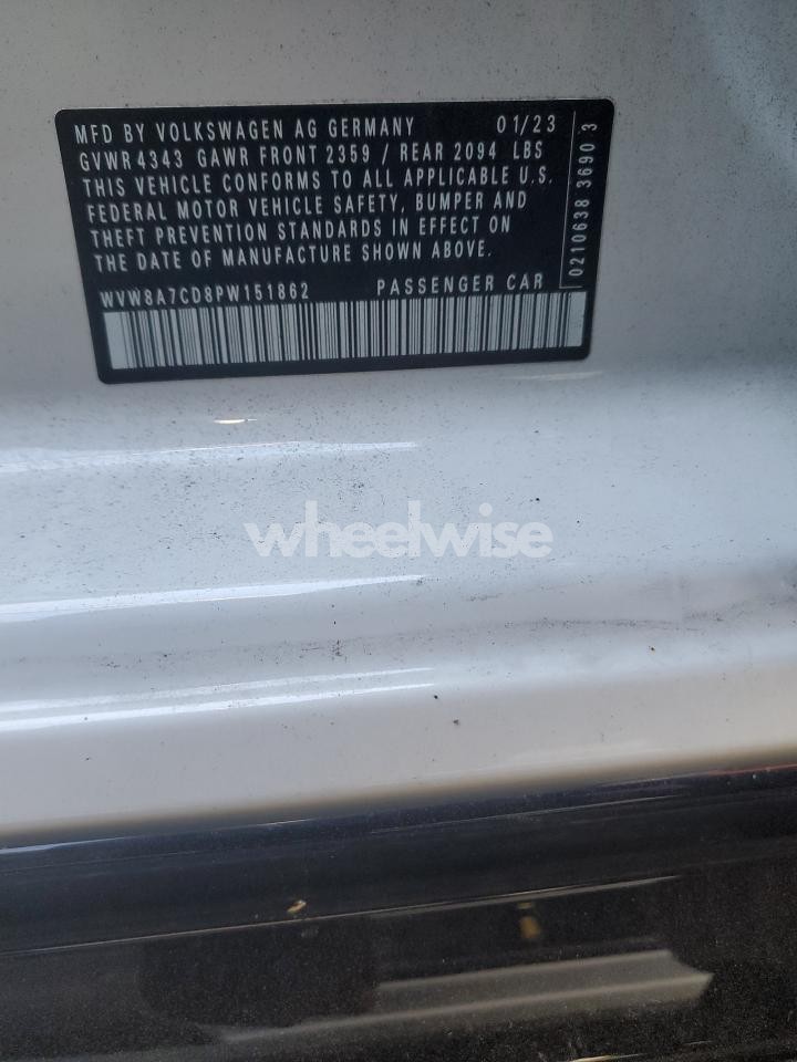 Photo 12 of 2023 VOLKSWAGEN GTI 40TH ANNIVERSARY (VIN WVW8A7CD8PW151862)