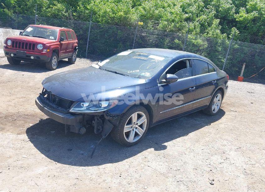Photo 2 of 2016 Volkswagen Cc 2.0T SPORT (VIN WVWBP7AN1GE502780)