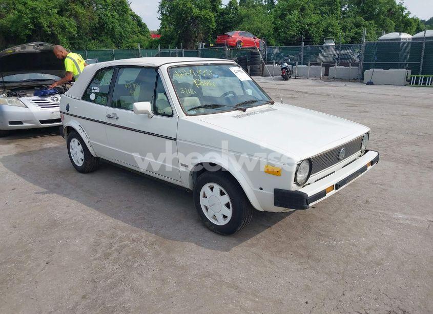 1987 Volkswagen Cabriolet (VIN WVWCA0155HK004159) main photo