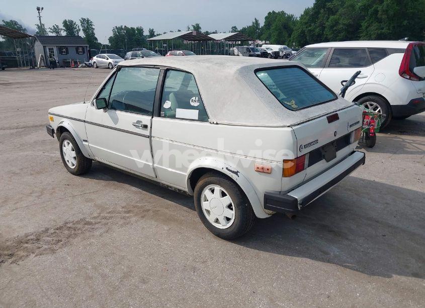 Photo 3 of 1987 Volkswagen Cabriolet (VIN WVWCA0155HK004159)
