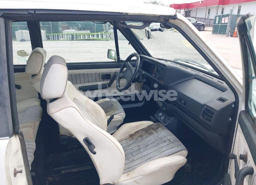 Photo 5 of 1987 Volkswagen Cabriolet (VIN WVWCA0155HK004159)