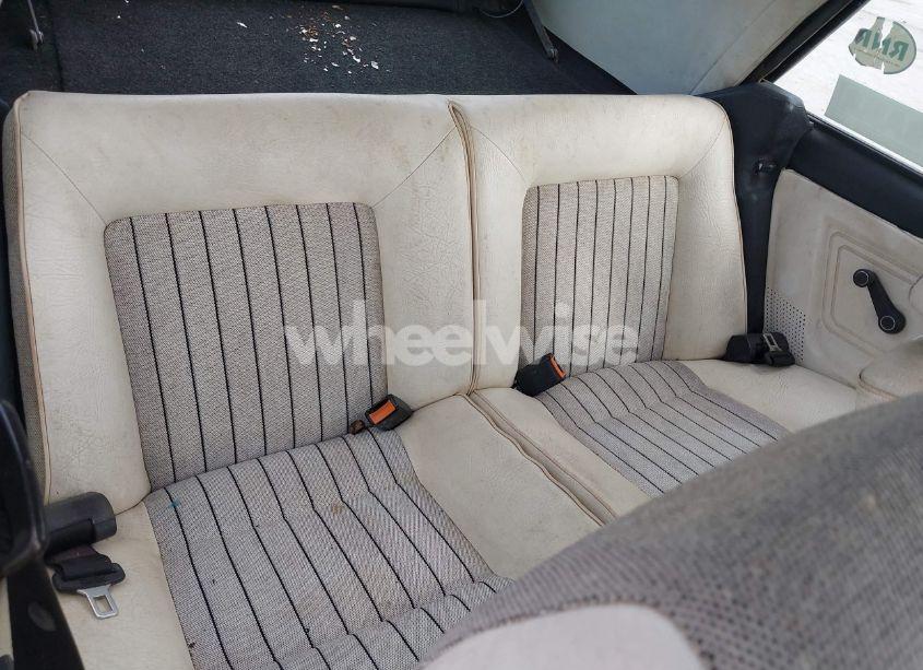 Photo 8 of 1987 Volkswagen Cabriolet (VIN WVWCA0155HK004159)