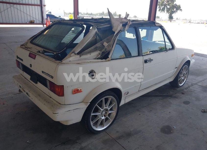 Photo 4 of 1989 Volkswagen Cabriolet (VIN WVWCA0156KK011855)