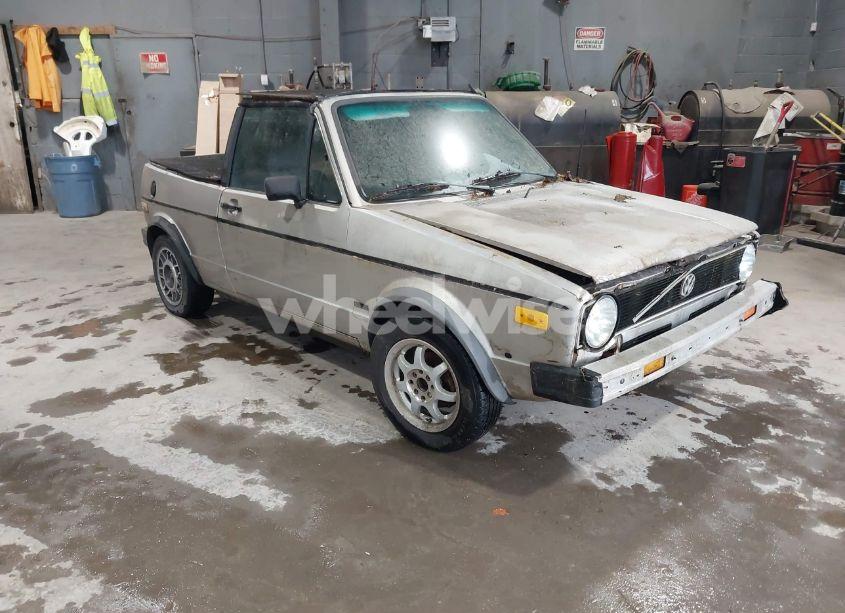 1987 Volkswagen Cabriolet (VIN WVWCA015XHK010619) main photo