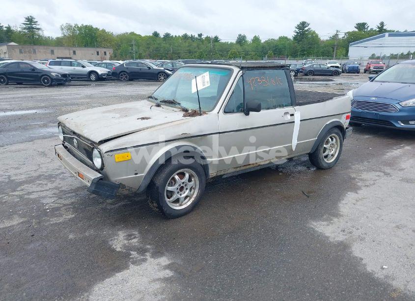 Photo 2 of 1987 Volkswagen Cabriolet (VIN WVWCA015XHK010619)