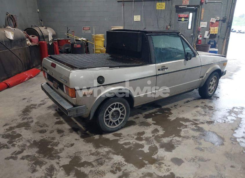 Photo 4 of 1987 Volkswagen Cabriolet (VIN WVWCA015XHK010619)
