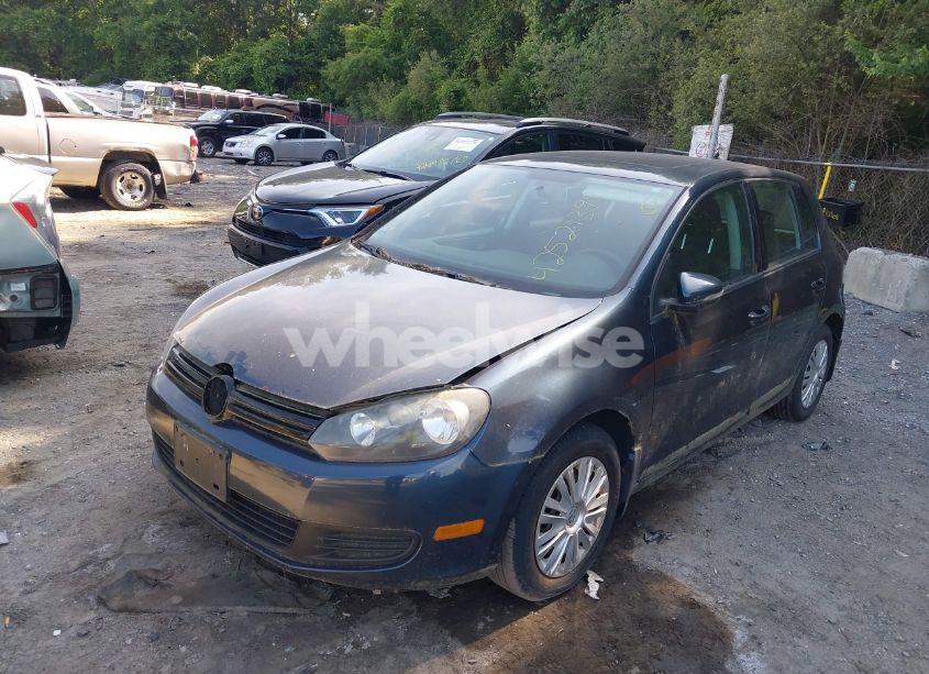 Photo 2 of 2012 Volkswagen Golf 2.5L 4-DOOR (VIN WVWDB7AJ4CW198112)