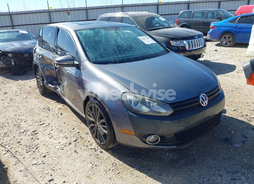 2012 Volkswagen Golf TDI 4-DOOR (VIN WVWDM7AJ9CW240204) main photo