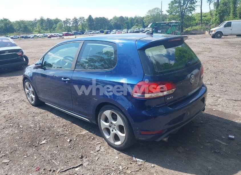 Photo 3 of 2010 Volkswagen Gti 2-DOOR (VIN WVWFD7AJ1AW247508)