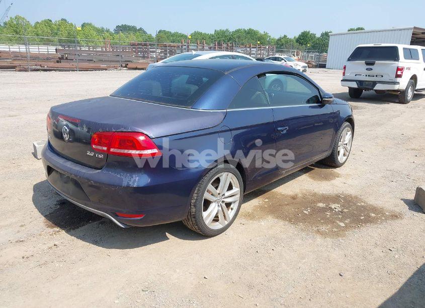 Photo 4 of 2012 Volkswagen Eos EXECUTIVE (VIN WVWFW7AH6CV002719)