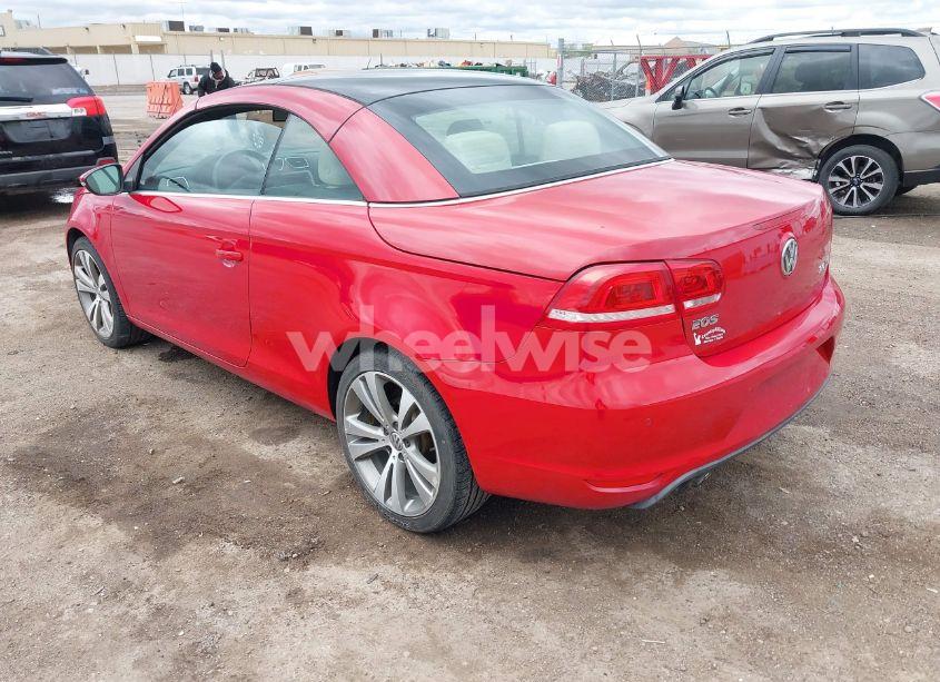 Photo 3 of 2013 Volkswagen Eos LUX (VIN WVWFW8AH5DV003044)
