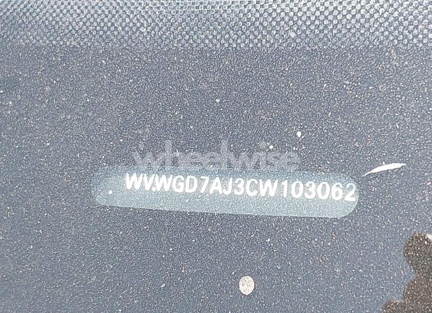 Photo 9 of 2012 Volkswagen Gti 4-DOOR (VIN WVWGD7AJ3CW103062)