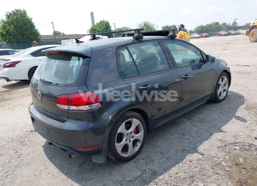 Photo 4 of 2010 Volkswagen Gti 4-DOOR (VIN WVWGD7AJ7AW426558)