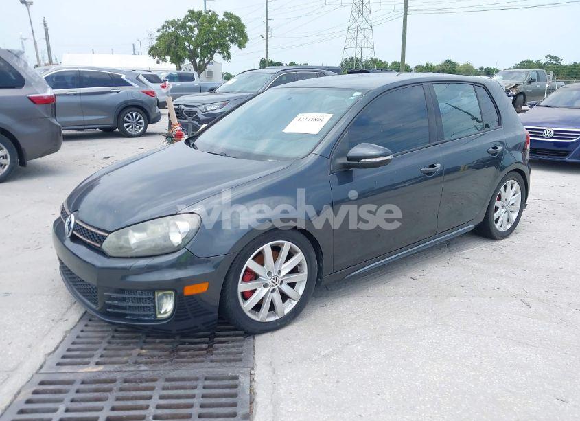 Photo 2 of 2010 Volkswagen Gti 4-DOOR (VIN WVWGV7AJ1AW264214)