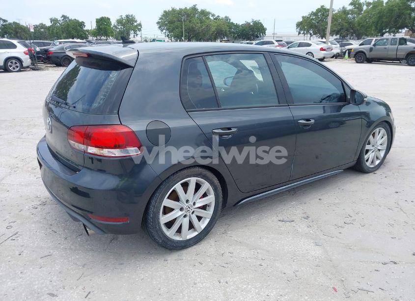 Photo 4 of 2010 Volkswagen Gti 4-DOOR (VIN WVWGV7AJ1AW264214)