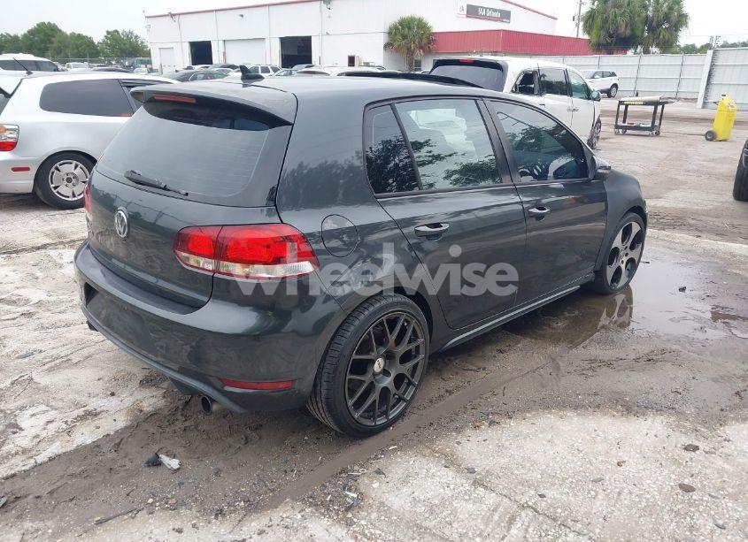 Photo 4 of 2010 Volkswagen Gti 4-DOOR (VIN WVWGV7AJ9AW173921)