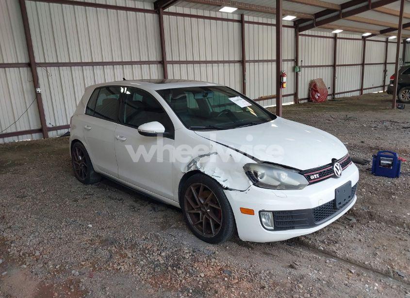 2012 Volkswagen Gti 4-DOOR AUTOBAHN (VIN WVWHD7AJ7CW086898) main photo