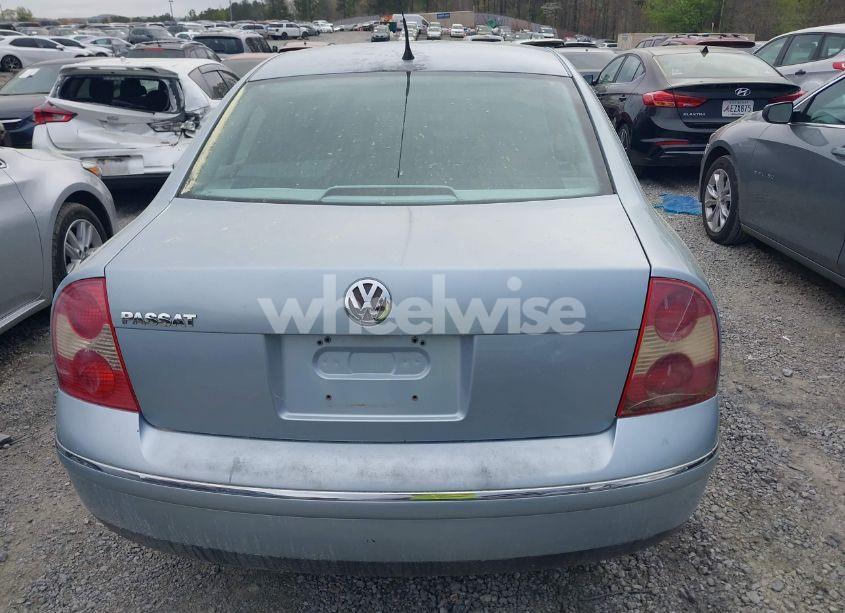 Photo 16 of 2003 Volkswagen Passat GLS (VIN WVWPD63B63P037181)