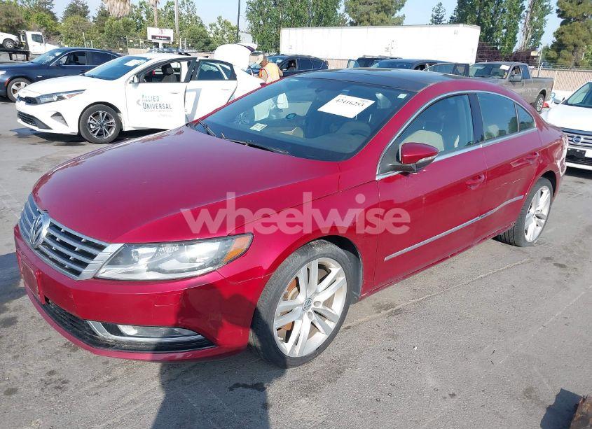 Photo 2 of 2013 Volkswagen Cc 2.0T LUX (VIN WVWRP7AN5DE570803)