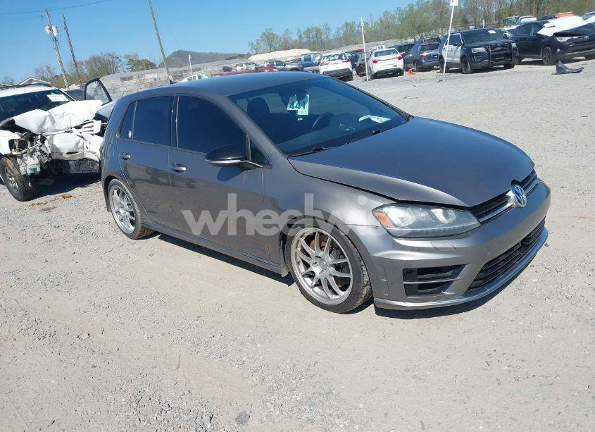 2017 Volkswagen Golf R 4-DOOR W/DCC NAVIGATION (VIN WVWVF7AU5HW015469) main photo