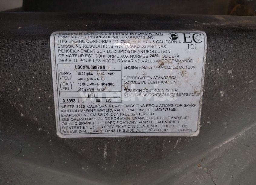 Photo 12 of 2020 Sea Doo RXT-300 (VIN YDV13662I920)