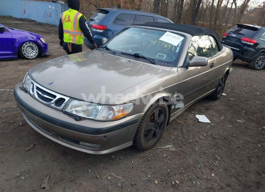 Photo 2 of 2003 Saab 9-3 SE (VIN YS3DF78K737001021)