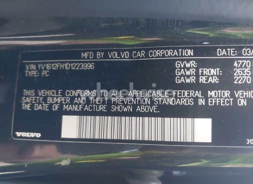 Photo 9 of 2013 Volvo S60 T5 (VIN YV1612FH1D1223996)