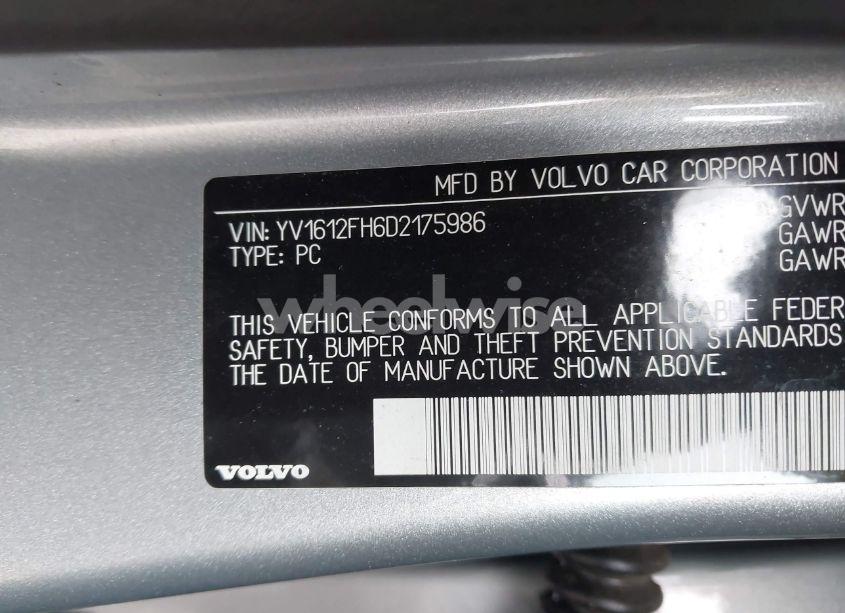 Photo 9 of 2013 Volvo S60 T5 (VIN YV1612FH6D2175986)