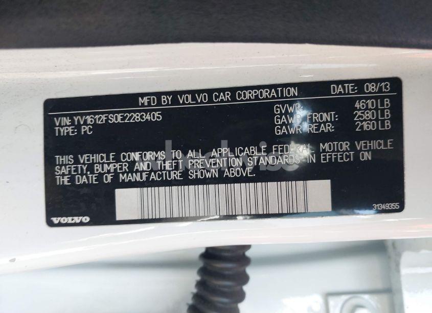 Photo 9 of 2014 Volvo S60 (VIN YV1612FS0E2283405)