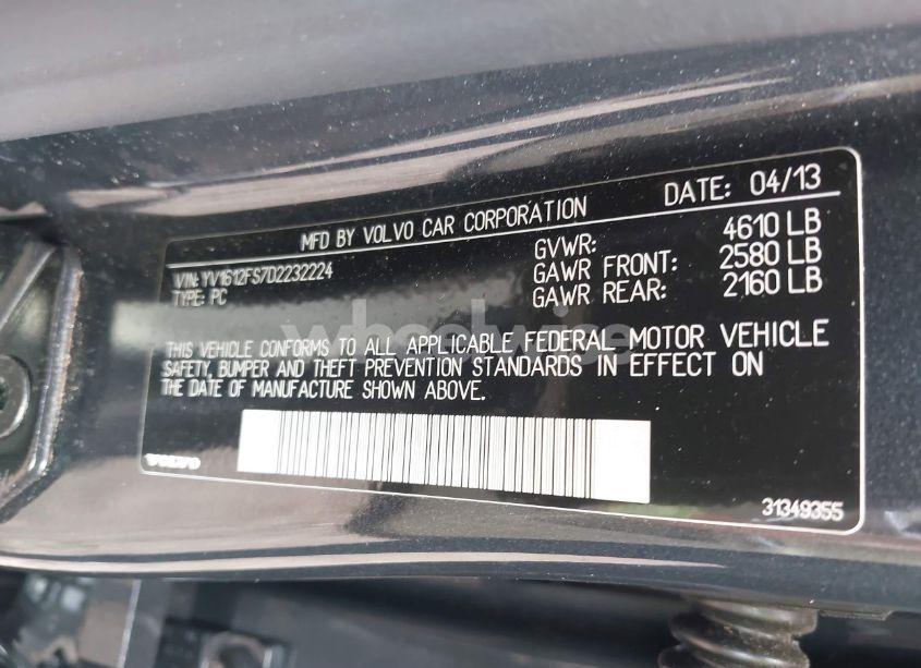 Photo 9 of 2013 Volvo S60 T5 (VIN YV1612FS7D2232224)