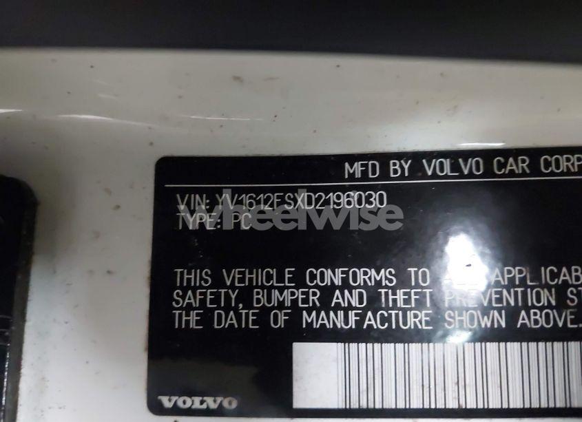 Photo 9 of 2013 Volvo S60 T5 (VIN YV1612FSXD2196030)