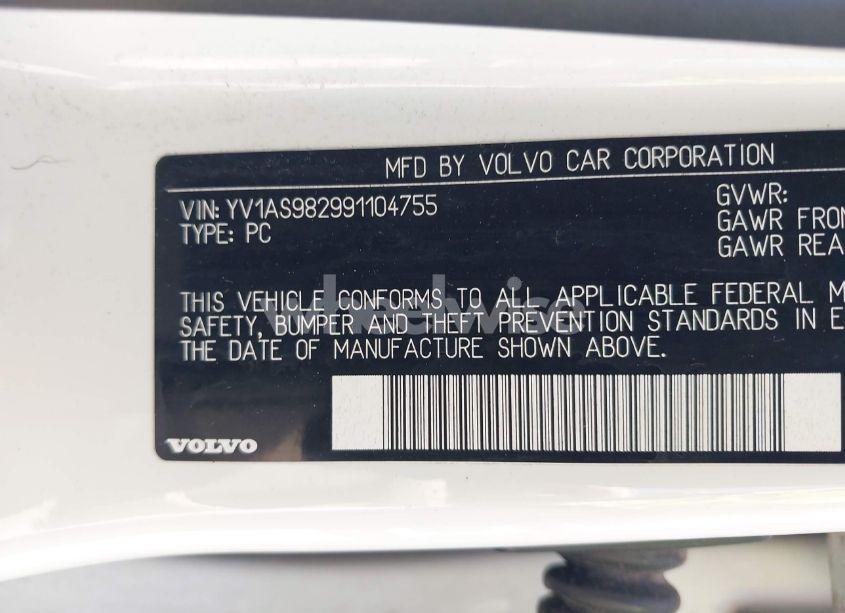 Photo 9 of 2009 Volvo S80 3.2 (VIN YV1AS982991104755)