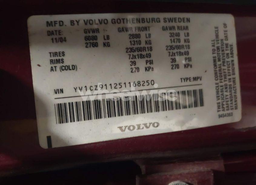 Photo 9 of 2005 Volvo Xc90 2.5T AWD (VIN YV1CZ911251168250)