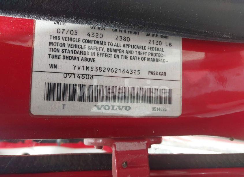 Photo 9 of 2006 Volvo S40 2.4I (VIN YV1MS382962164325)