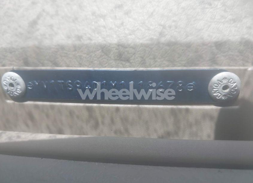 Photo 9 of 2000 Volvo S80 2.9 (VIN YV1TS94D1Y1118678)