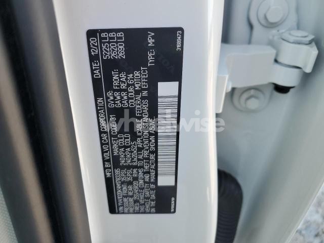Photo 10 of 2021 VOLVO XC60 T5 MOMENTUM N/A (VIN YV4102DK4M1783395)