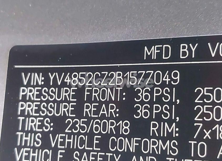 Photo 9 of 2011 Volvo Xc90 V8 (VIN YV4852CZ2B1577049)