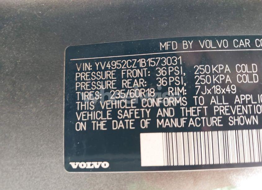 Photo 9 of 2011 Volvo Xc90 3.2 (VIN YV4952CZ1B1573031)