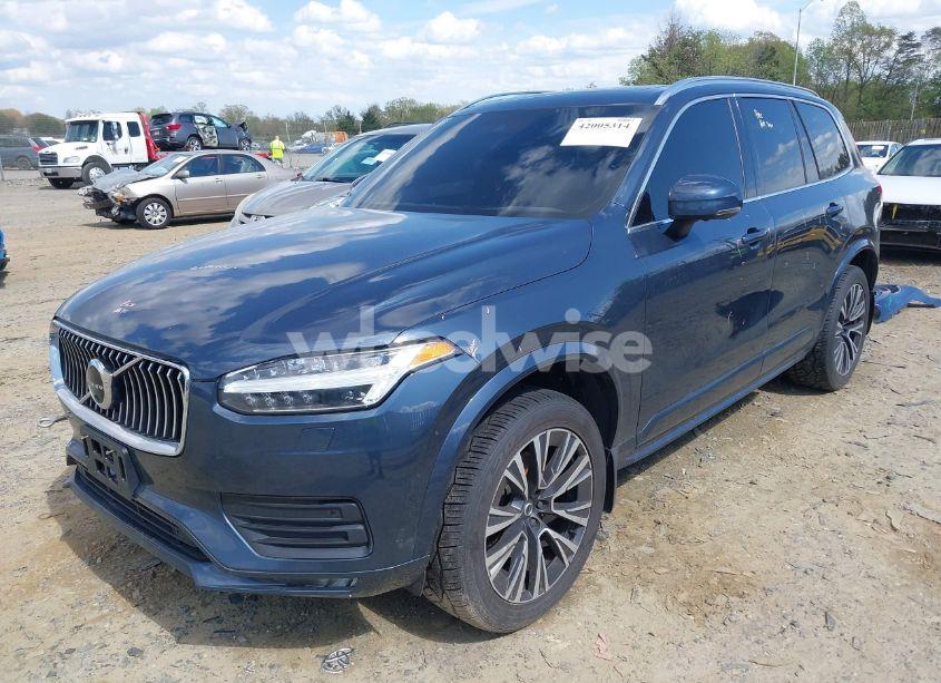 Photo 2 of 2021 Volvo Xc90 T6 MOMENTUM 7 PASSENGER (VIN YV4A22PK3M1689322)