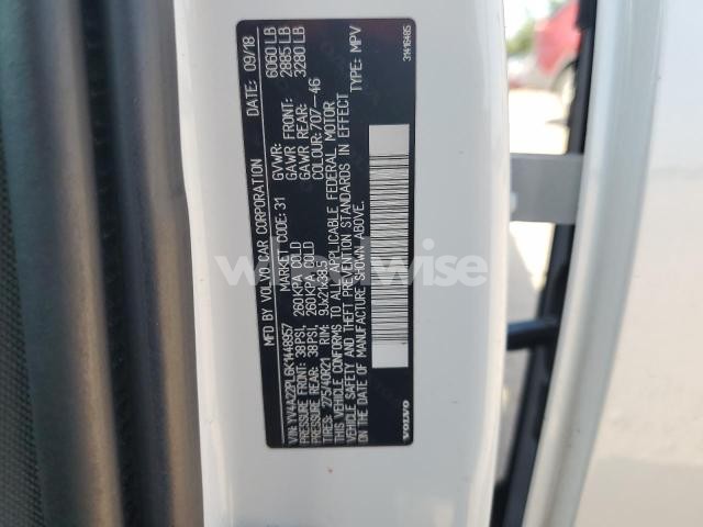Photo 6 of 2019 VOLVO XC90 T6 INSCRIPTION (VIN YV4A22PL6K1448957)